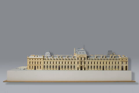 Maquette d'étude et de présentation de l'aile Richelieu, image 11/14