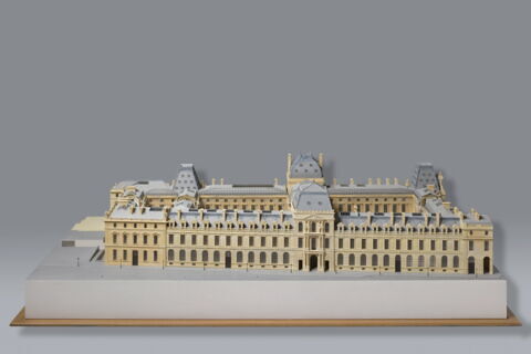 Maquette d'étude et de présentation de l'aile Richelieu, image 12/14