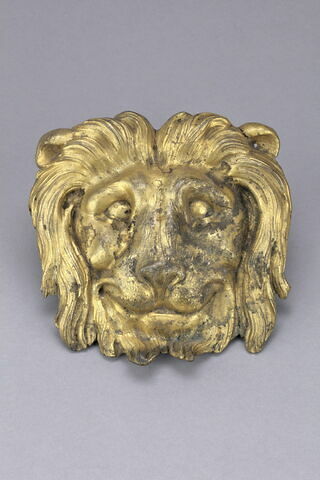 Applique en forme de tête de lion