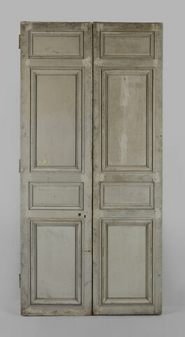 Vantail gauche et vantail droit d'une double porte provenant de l'hôtel d'Orrouer, image 3/7