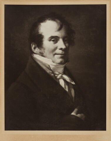 Portrait d'Athanase Lavallée, secrétaire général des musées, par Pierre Paul Prud'hon