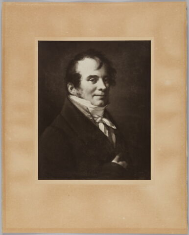 Portrait d'Athanase Lavallée, secrétaire général des musées, par Pierre Paul Prud'hon, image 2/2
