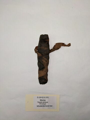 pseudo-momie ; figurine de fils d'Horus