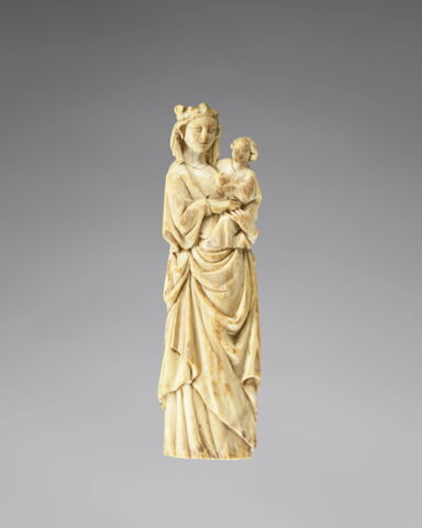 Figure d'applique : Vierge à l'Enfant
