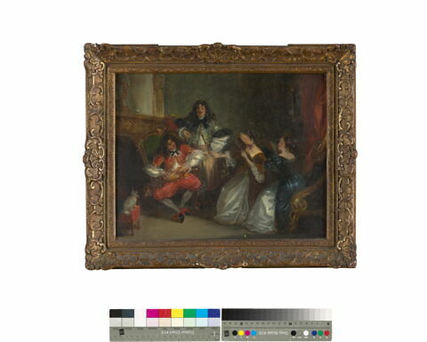 Esquisse pour Dispute de Trissotin et de Vadius, image 3/4