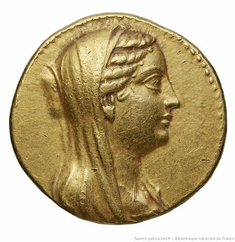 Octodrachme d'or de Ptolémée IV