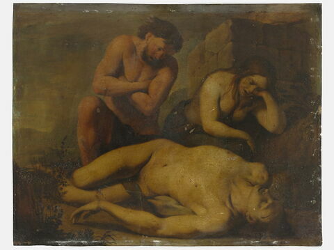Adam et Eve pleurant la mort d'Abel, image 1/1