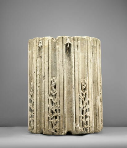 Tambour de colonne aux armes d'Henri IV et de Marie de Médicis, image 4/5
