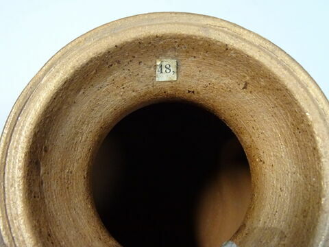 Vase à patine bronze : couvercle, image 4/13