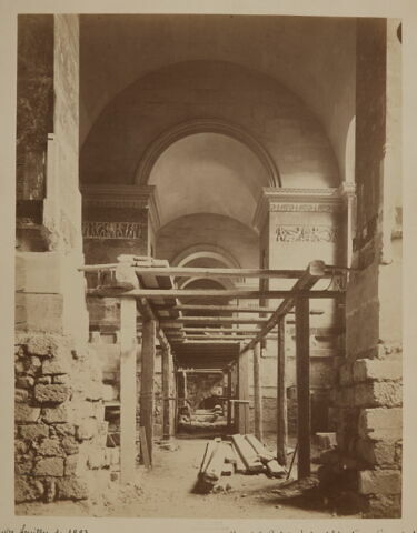 Substructions du Louvre : Fouilles de 1882-1883, image 1/2