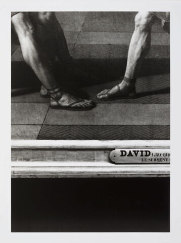 Le Louvre revisité, Jacques Louis David, Le Serment des Horaces, 1986., image 2/3