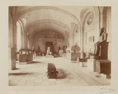 [Antiquités égyptiennes, rez-de-chaussée de l'aile de la Colonnade]