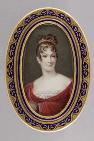 Tabatière avec portrait d'Elisa Bonaparte, image 4/6