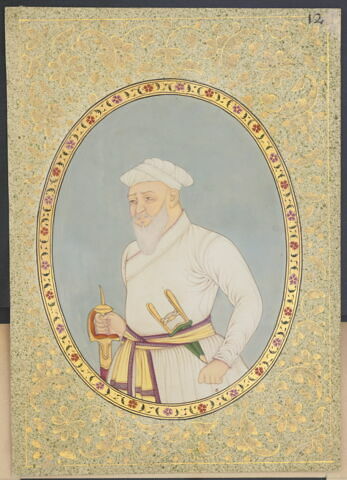 Portrait de Muhammad Saʿid, Mir Jumla