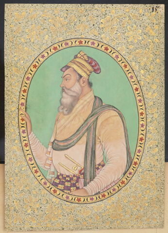 Portrait de Abid Khan / Mirza Ilich Khan, image 1/2