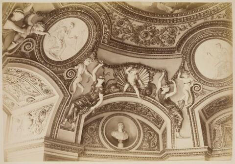 [Plafond de la rotonde de Mars (détail)]