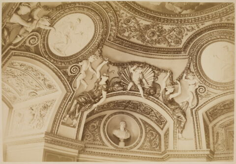 [Plafond de la rotonde de Mars (détail)]