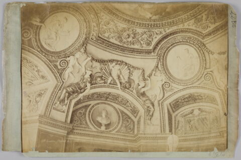 [Plafond de la rotonde de Mars (détail)], image 2/2
