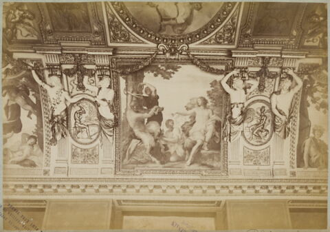 [Plafond de la galerie d'Apollon (détail)], image 1/2