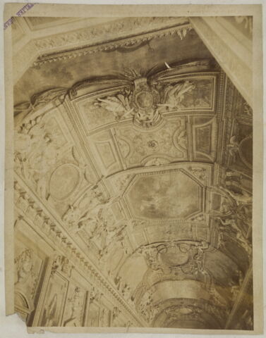 [Plafond de la galerie d'Apollon (détail)]