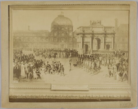 [Un jour de revue sous le Premier Empire, par Bellangé (Versailles)], image 2/2