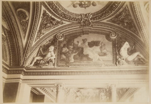[Plafond des appartements d'été d'Anne d'Autriche (détail) : salle de la Paix], image 1/2