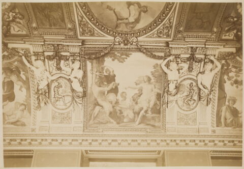 [Plafond des appartements d'été d'Anne d'Autriche (détail) : salle des Saisons], image 1/2