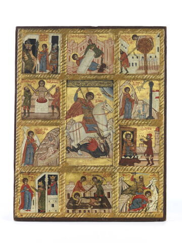 Saint Georges et scènes de sa vie, image 3/3