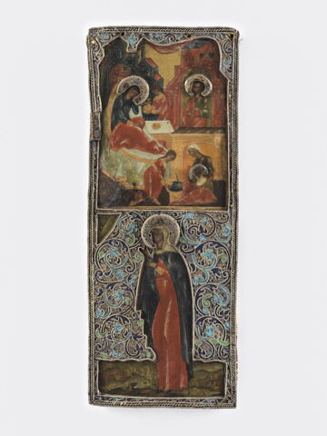 Naissance de la Vierge et sainte Irène (?)