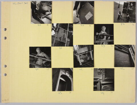 [Deux bustes sous une vitrine], image 2/2