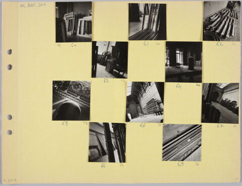 [Cadres vides de L'Annonce aux bergers de Palma le Vieux et d'un tableau de Bonini], image 2/2