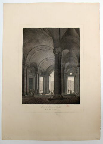 Entrée du Louvre, ou Vestibule / du côté de la rue du Coq, image 2/2
