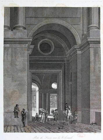 Porte du Louvre sous la Colonnade