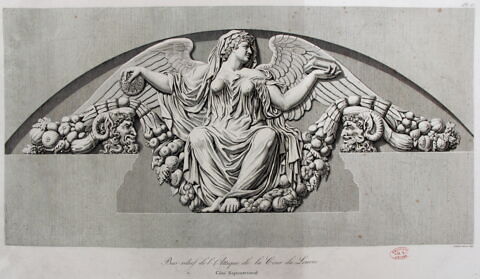 Bas-relief de l'Attique de la Cour du Louvre, côté septentrional