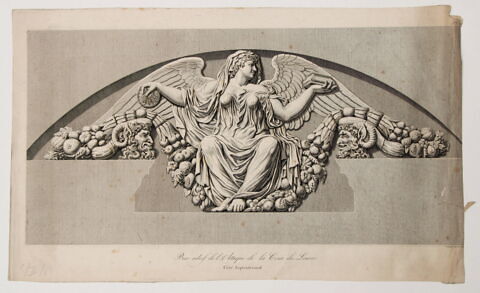 Bas-relief de l'Attique de la Cour du Louvre, côté septentrional, image 2/2