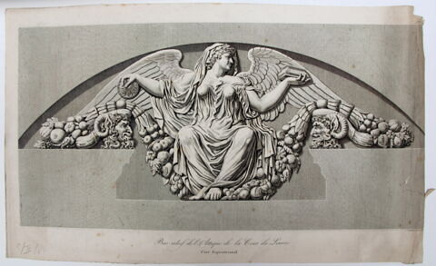 Bas-relief de l'Attique de la Cour du Louvre, côté septentrional