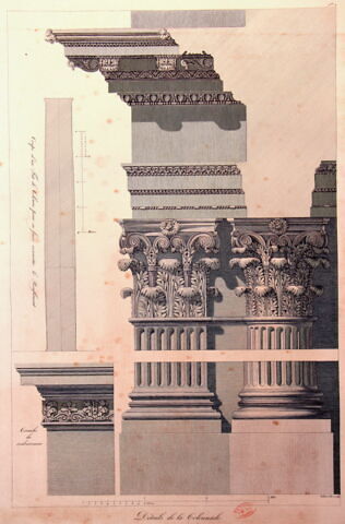 Détail de la Colonnade