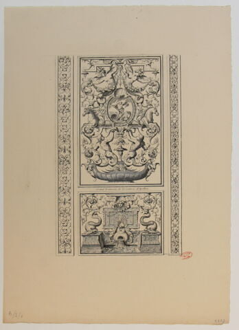 Grand Trumeau de la Galerie d'Apollon, image 2/2