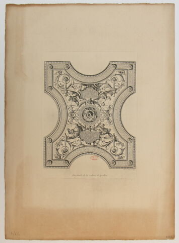 Plat-fonds de la Galerie d'Apollon, image 2/2