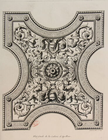 Plat-fonds de la Galerie d'Apollon