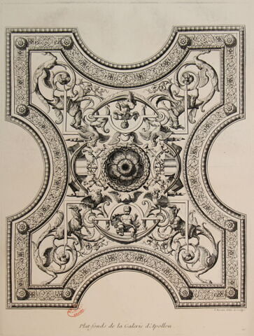 Plat-fonds de la Galerie d'Apollon
