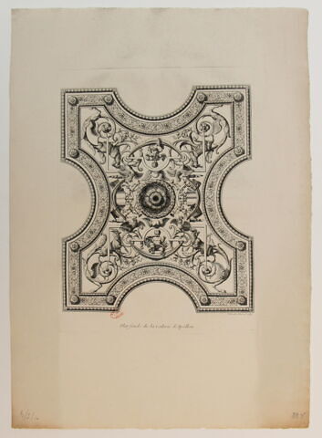 Plat-fonds de la Galerie d'Apollon, image 2/2