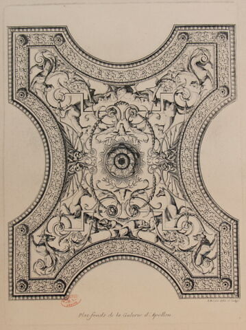 Plat-fonds de la Galerie d'Apollon