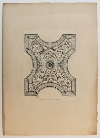 Plat-fonds de la Galerie d'Apollon, image 2/2