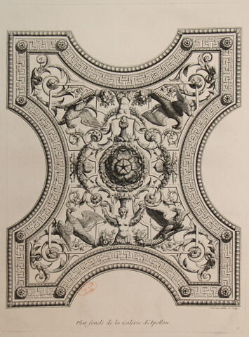 Plat-fonds de la Galerie d'Apollon