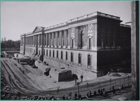 [Creusement des fossés de la Colonnade], image 1/2