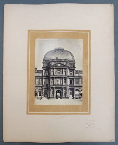 [Pavillon de l'Horloge du palais des Tuileries], image 2/2