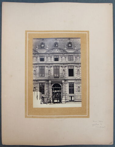 [Guichet de l'Empereur, aile de Flore], image 2/2