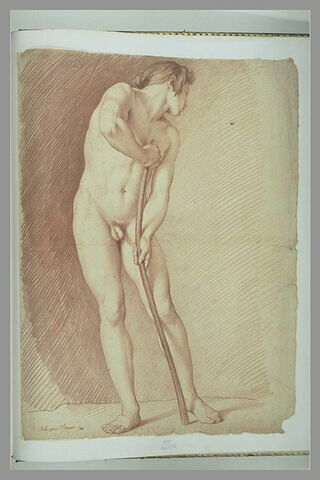 Jeune homme nu, tourné à droite, image 2/2