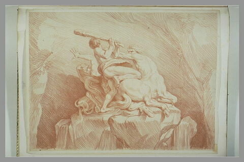 Hercule assommant des centaures, image 2/2